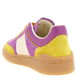 Multicolor Calfskin Athletic Sneakers