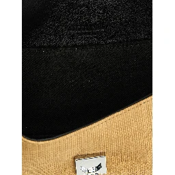 Beige Polyamide Shoulder Bag