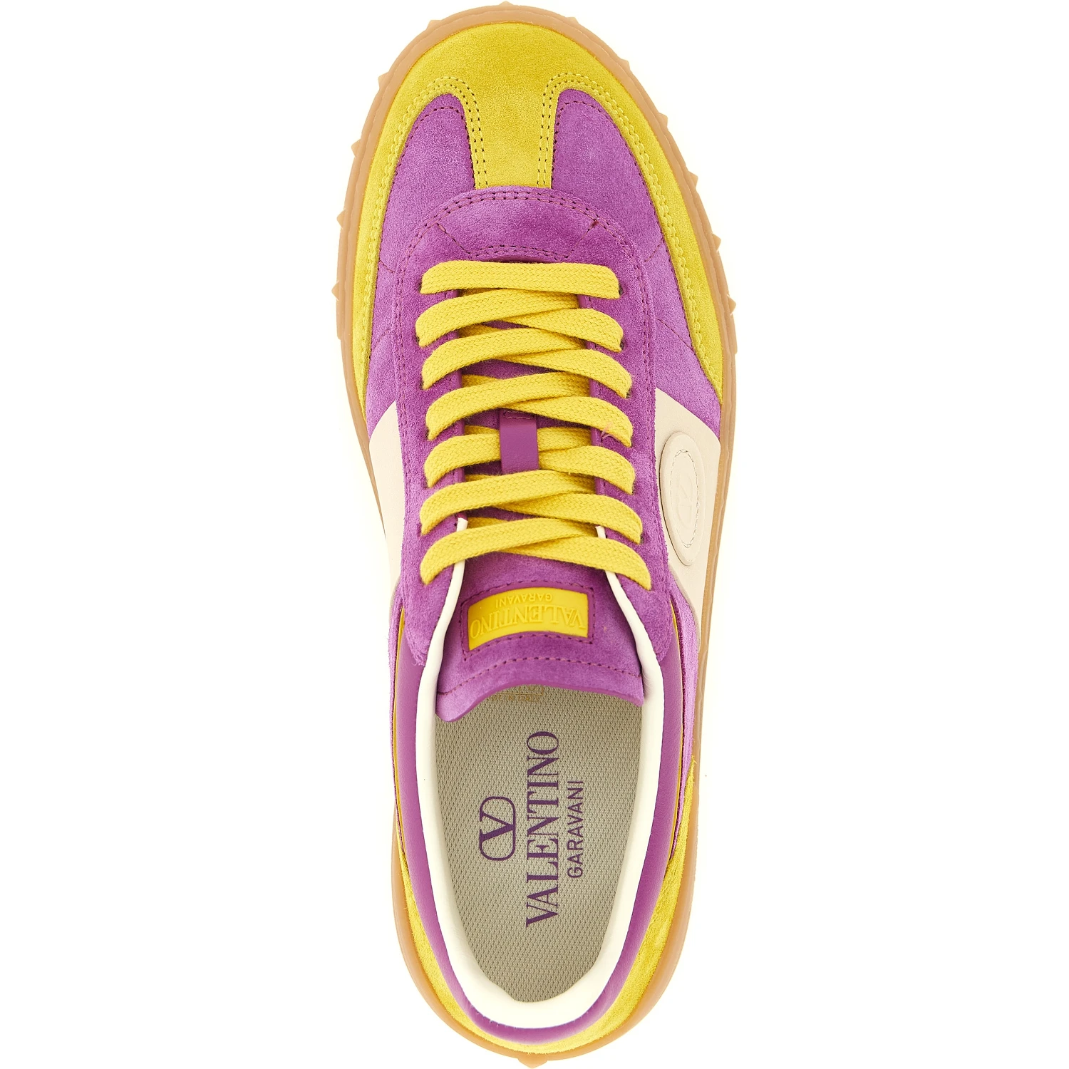 Multicolor Calfskin Athletic Sneakers