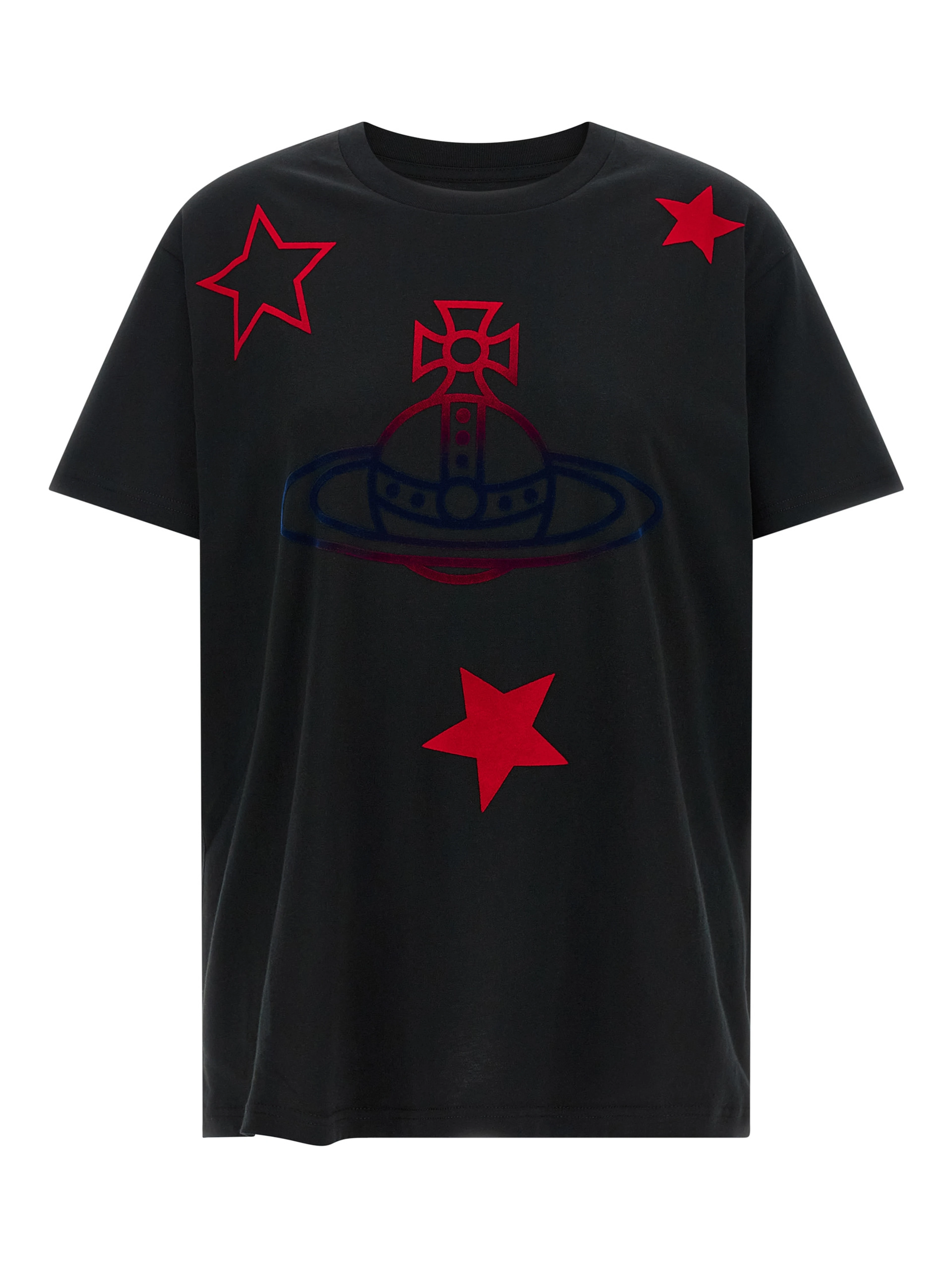Black Cotton T-Shirt