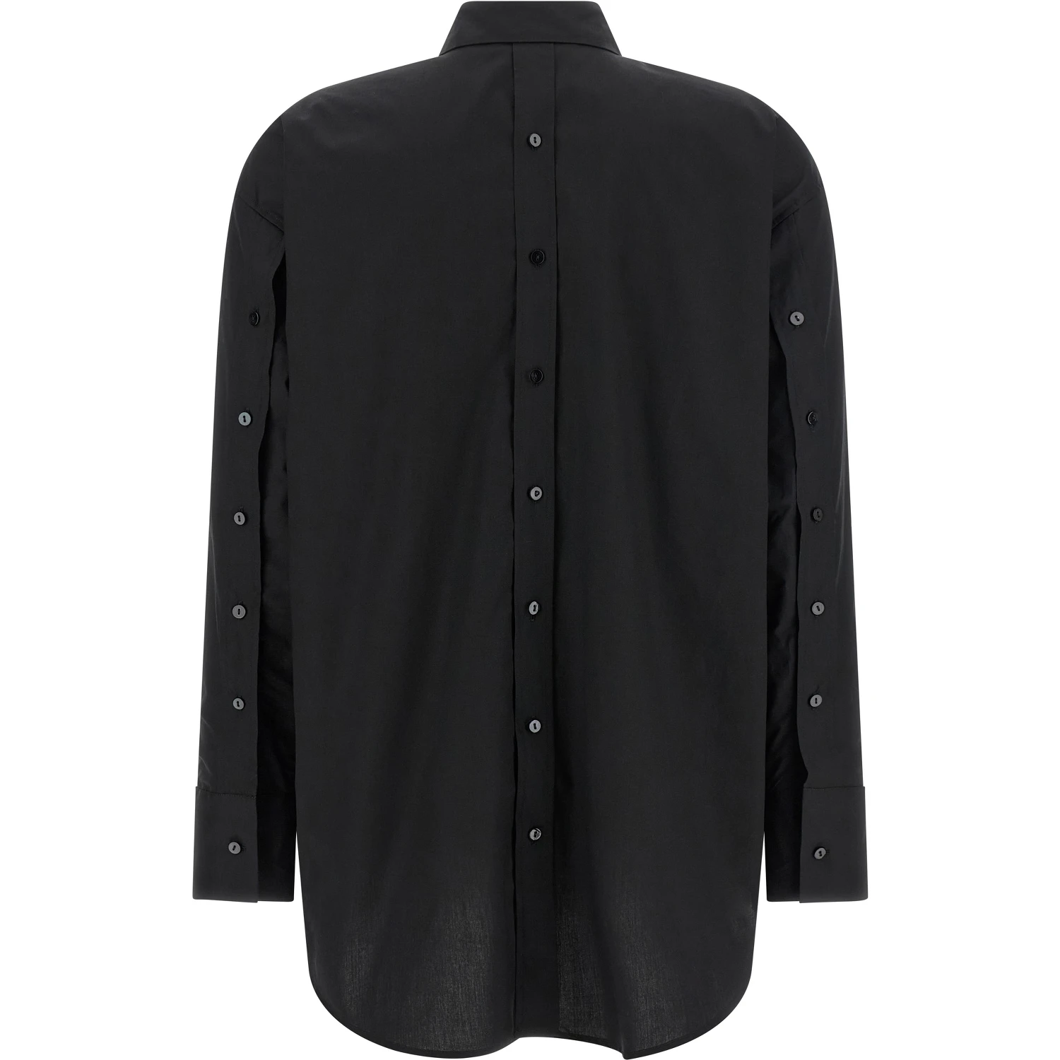 Black Cotton Blouse