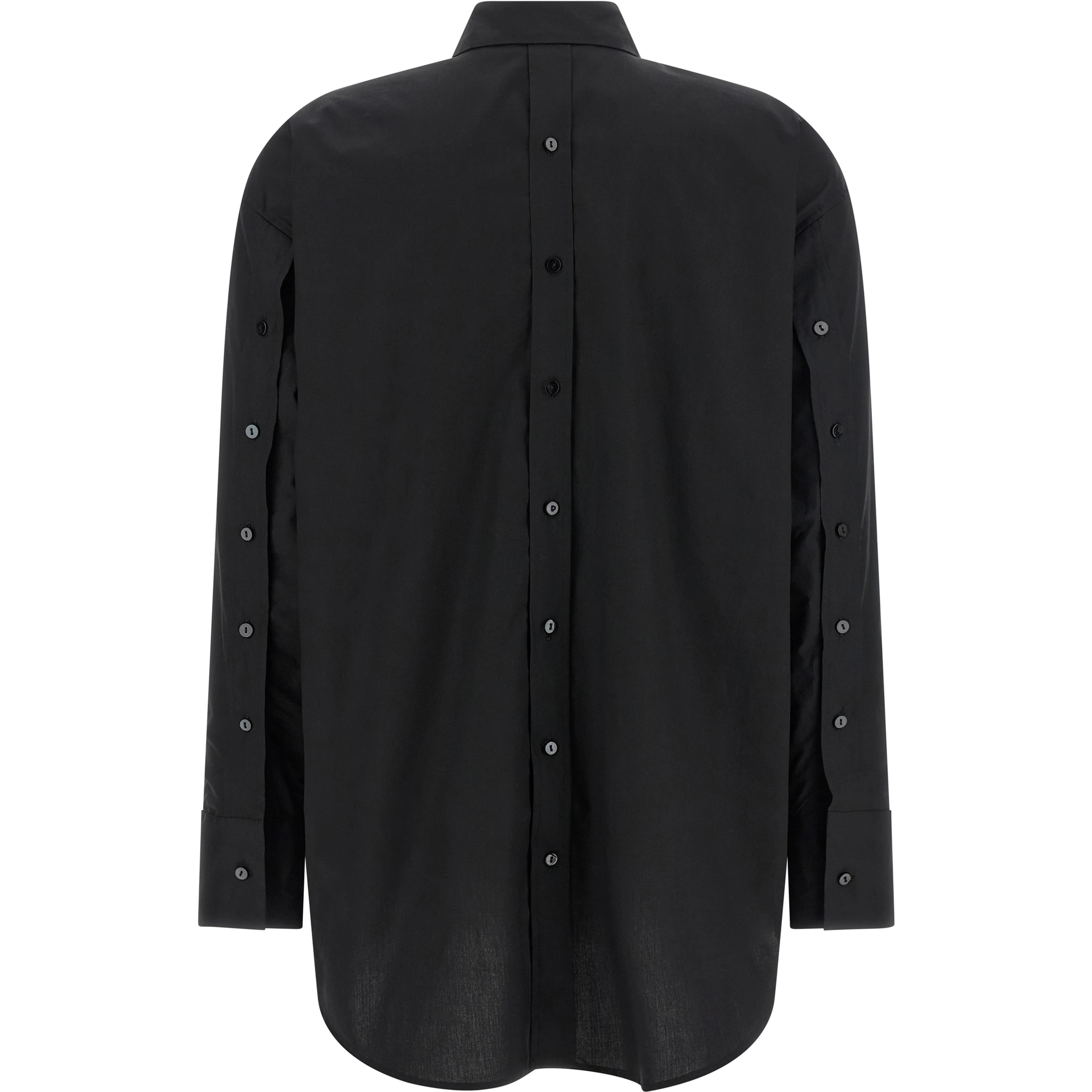 Black Cotton Blouse