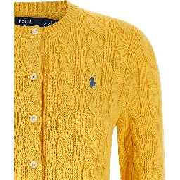Bicolor Cotton Cardigan