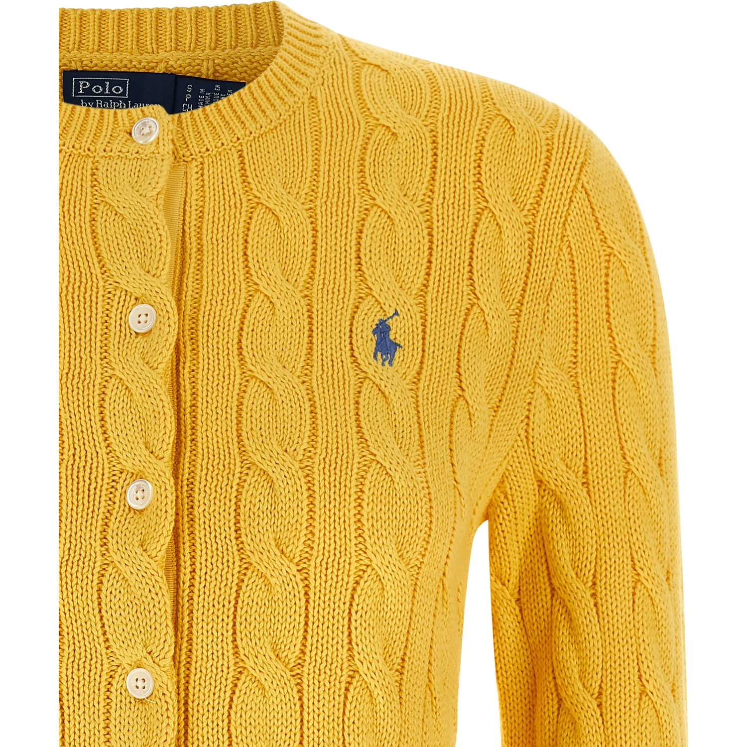 Bicolor Cotton Cardigan
