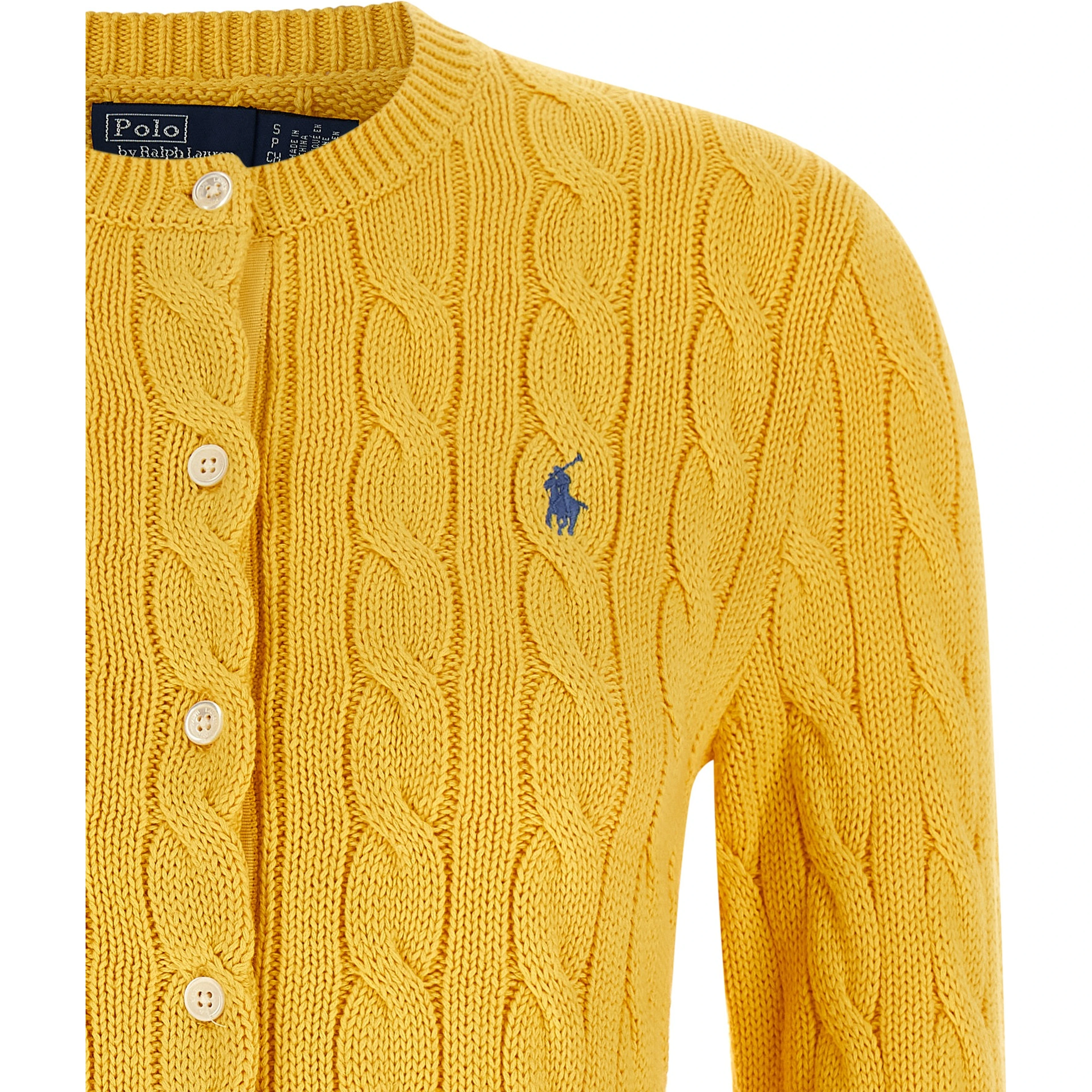 Bicolor Cotton Cardigan