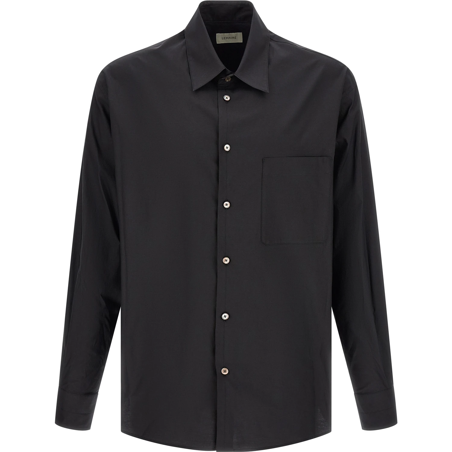 Black Cotton Blouse