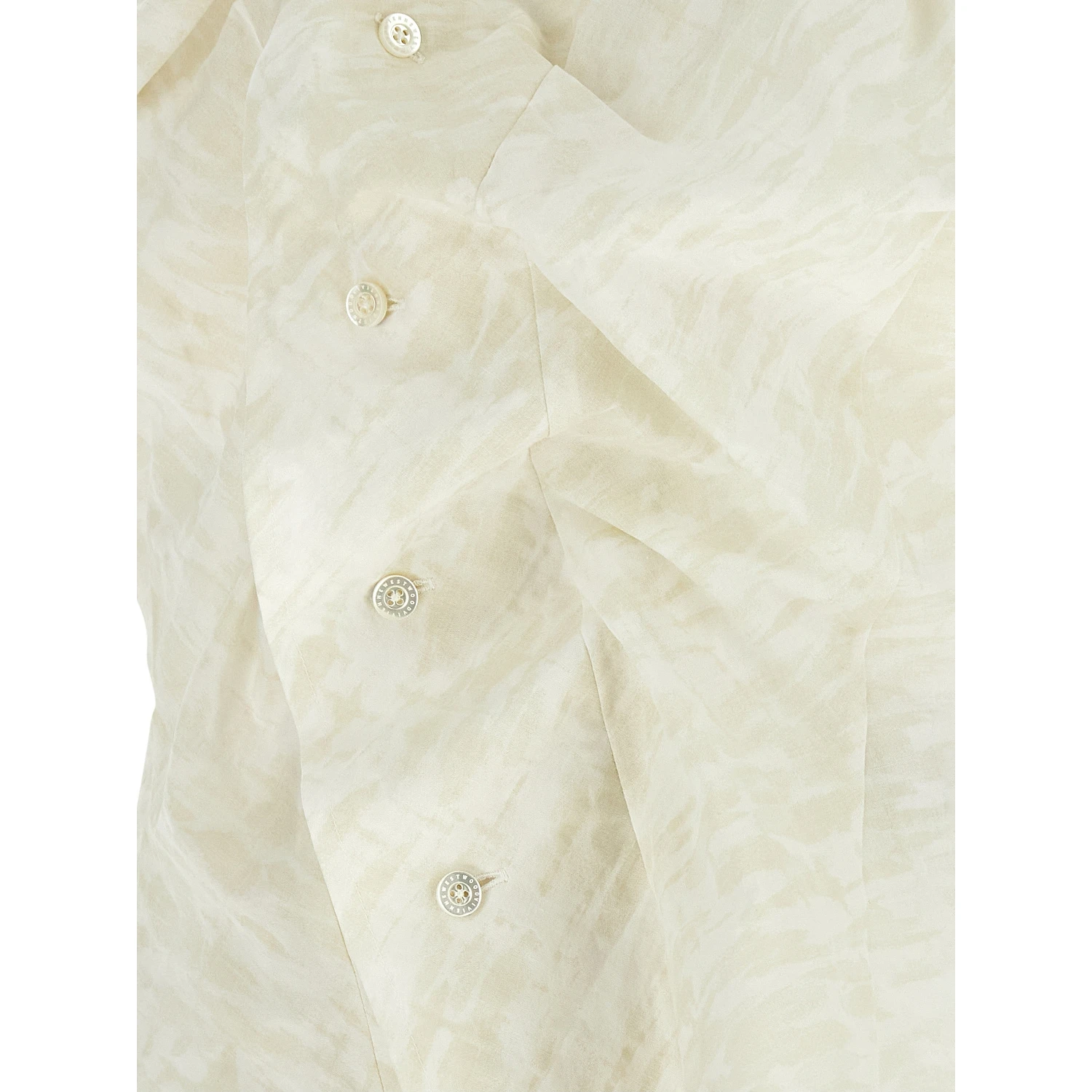Beige Cotton Blouse