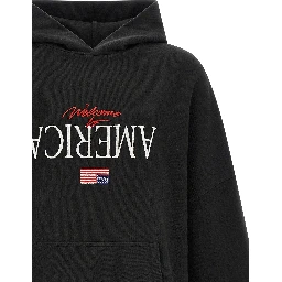 Black Cotton Sweatshirt