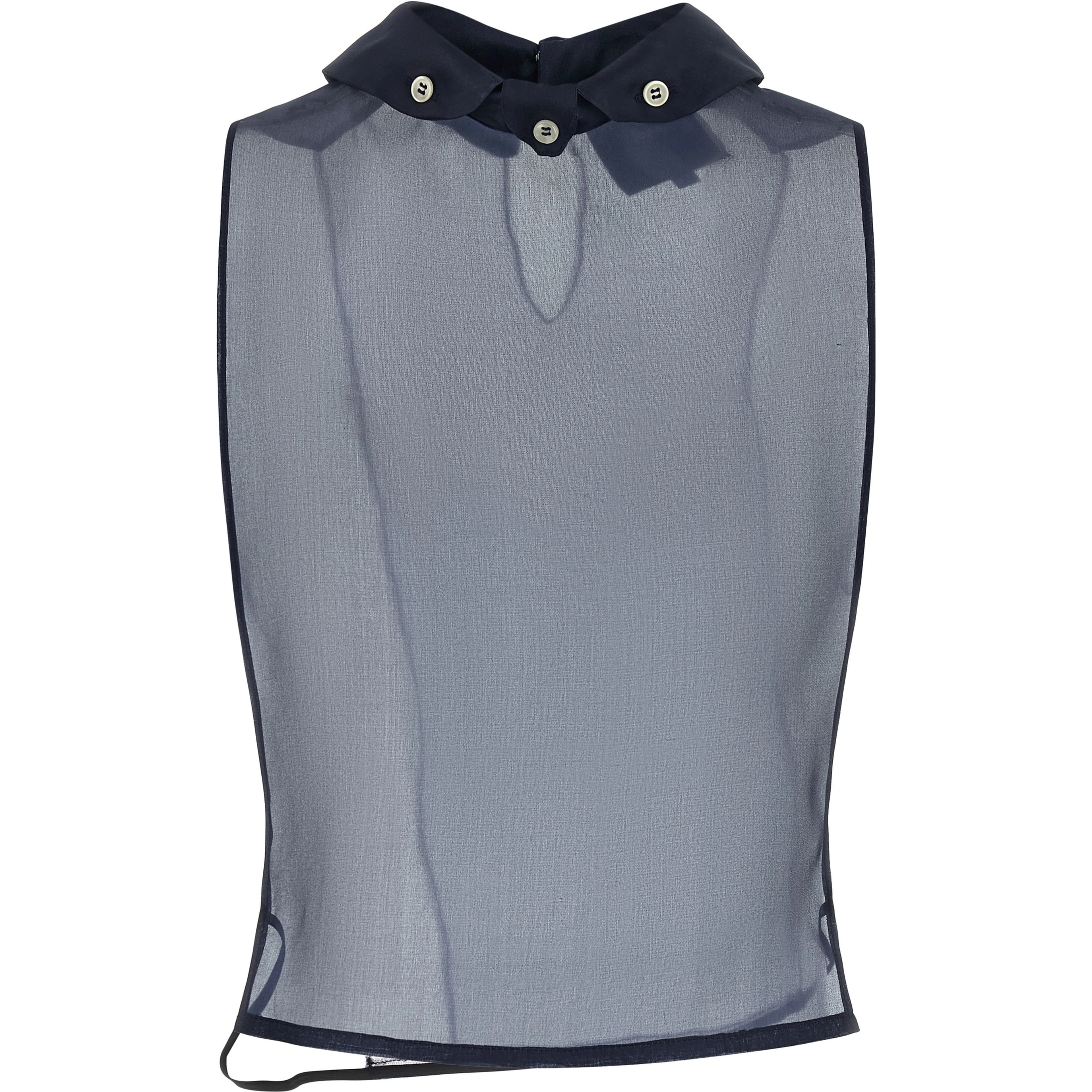 Blue Silk Shirt
