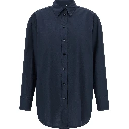 Blue Cotton Blouse