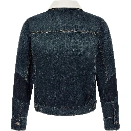 Blue Cotton Denim Jacket
