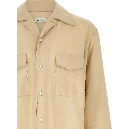 Beige Silk Blouse