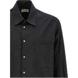 Black Cotton Blouse
