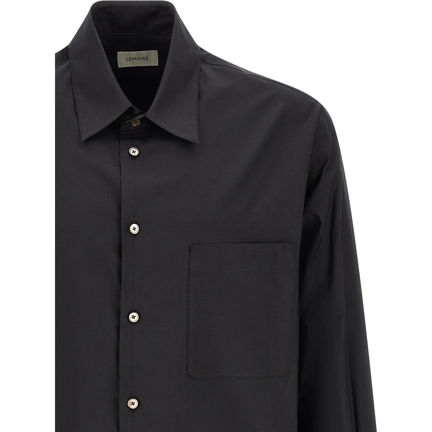 Black Cotton Blouse