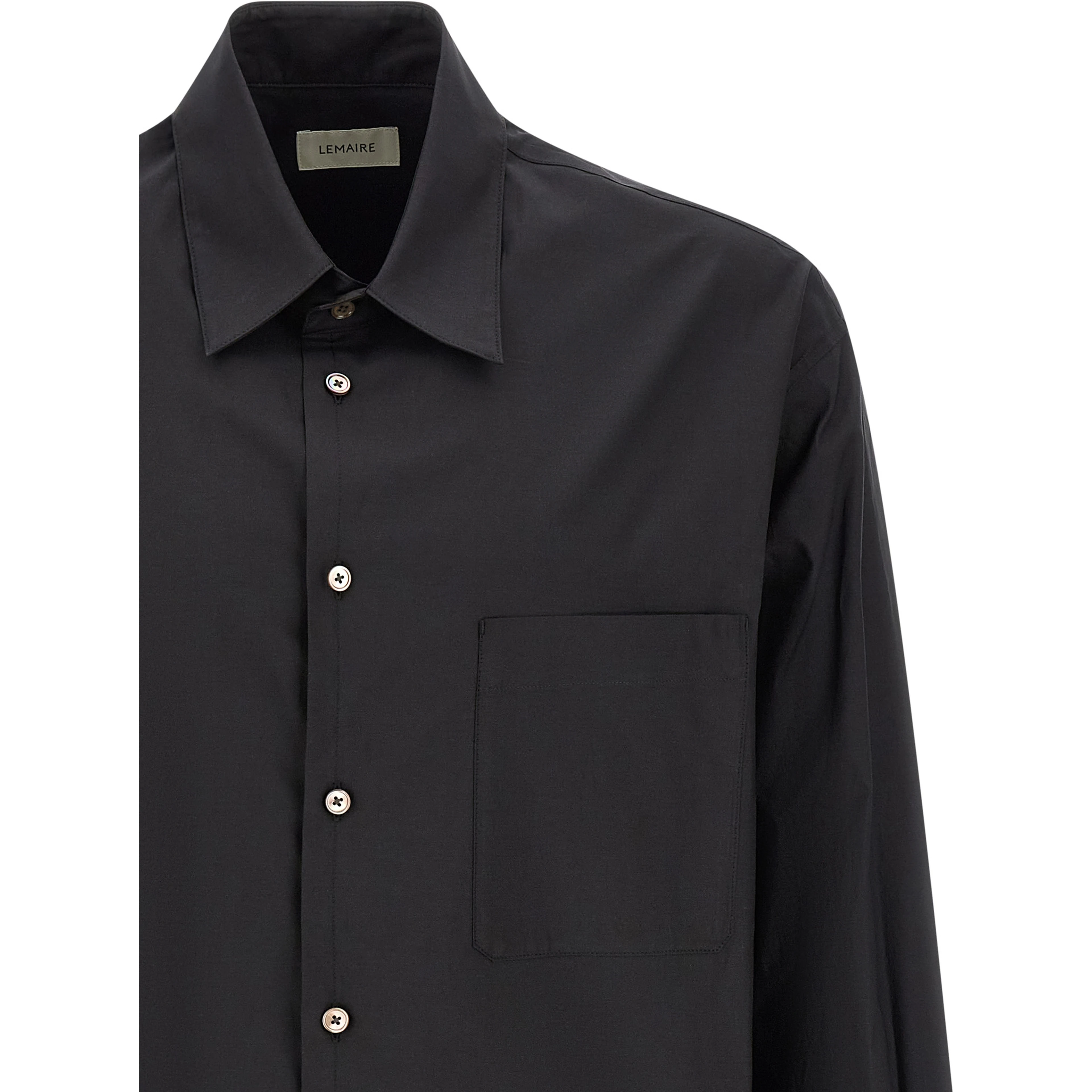 Black Cotton Blouse