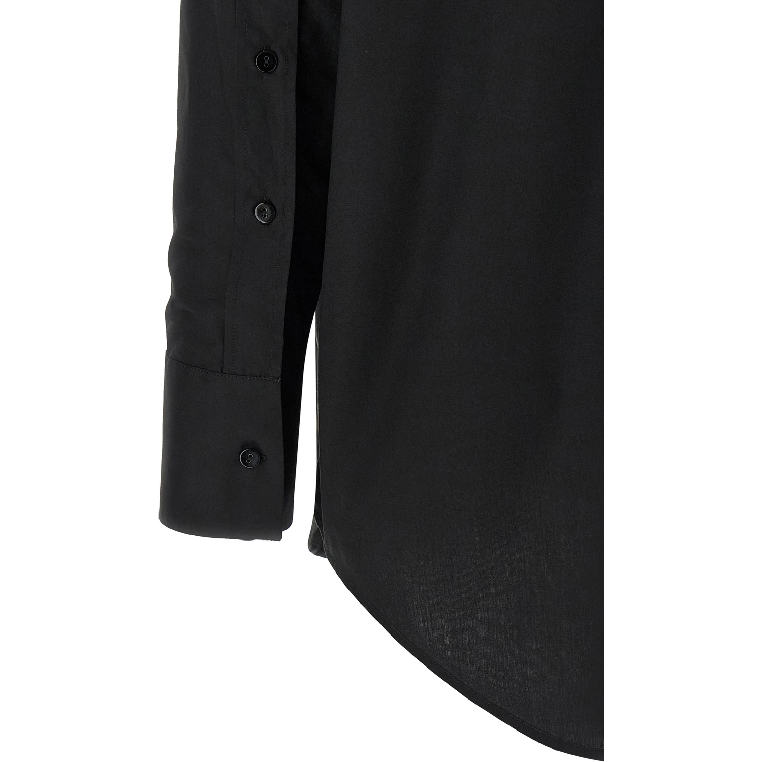 Black Cotton Blouse