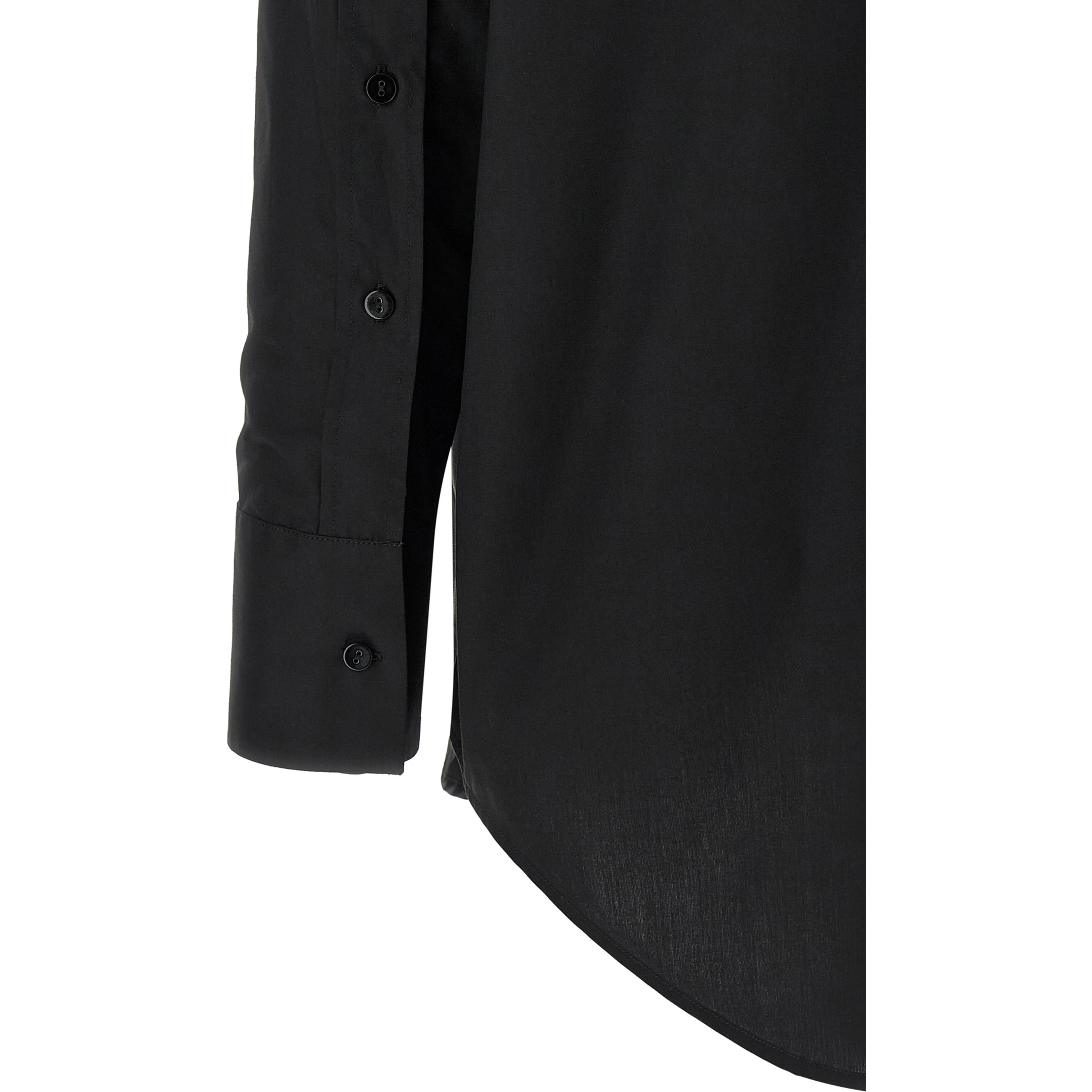 Black Cotton Blouse
