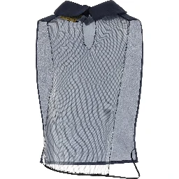Blue Silk Shirt