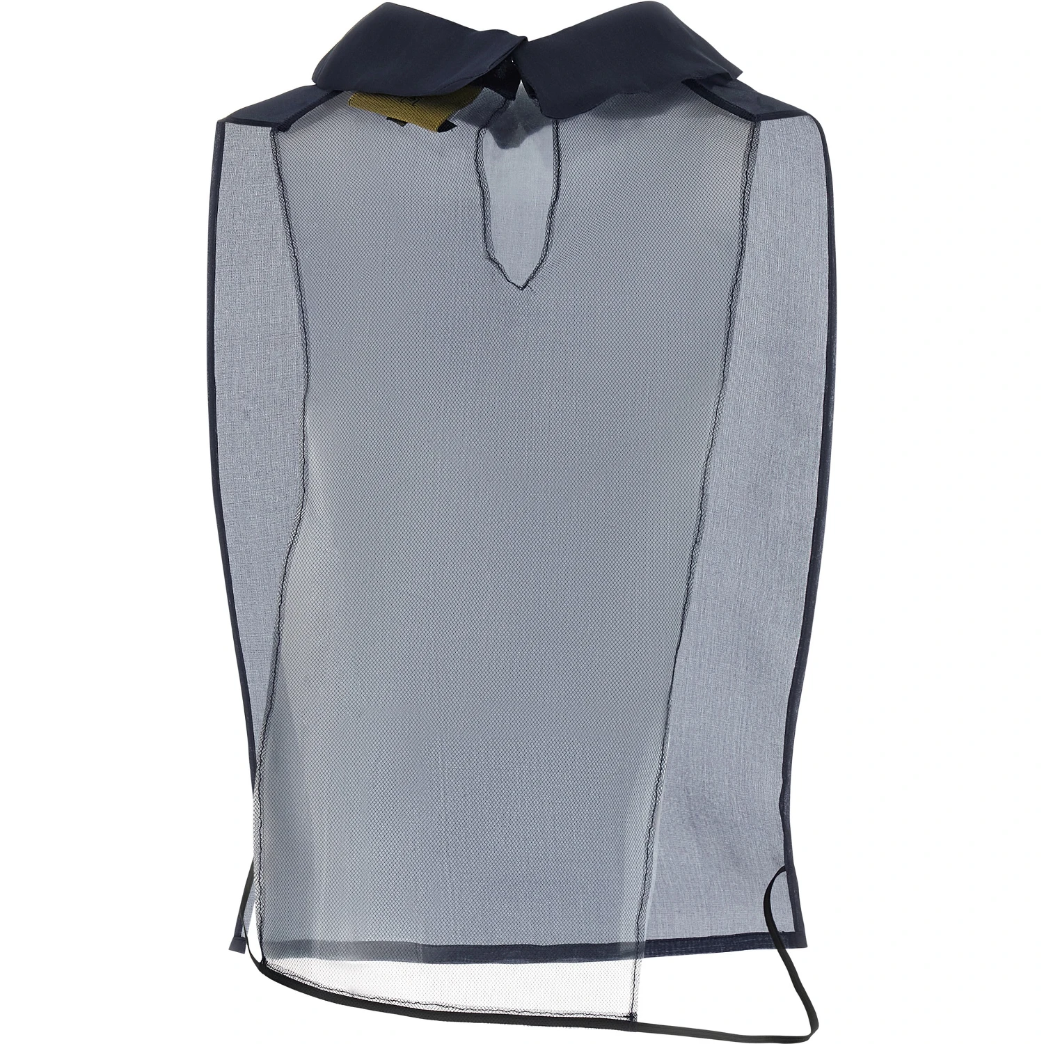 Blue Silk Shirt