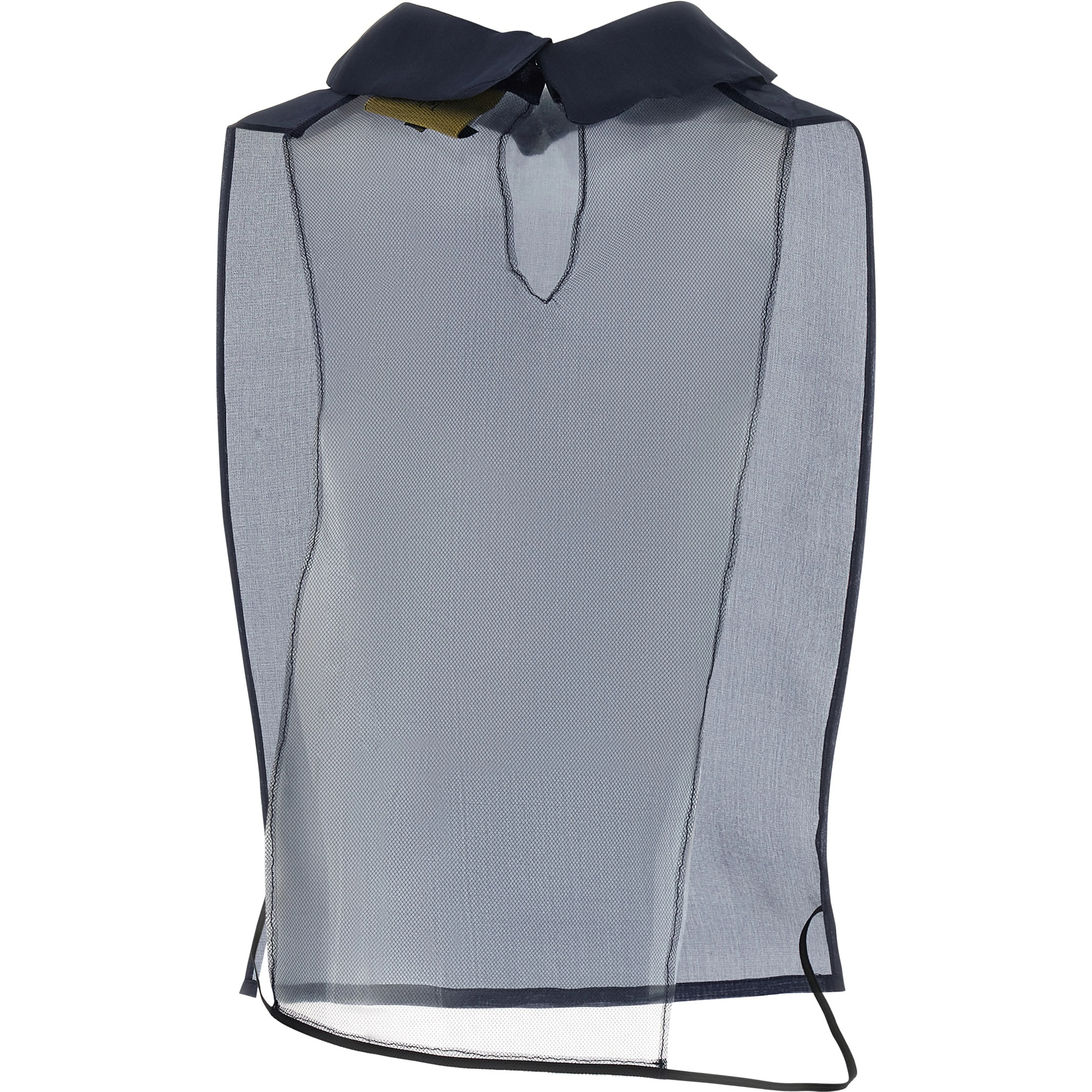Blue Silk Shirt