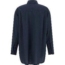 Blue Cotton Blouse