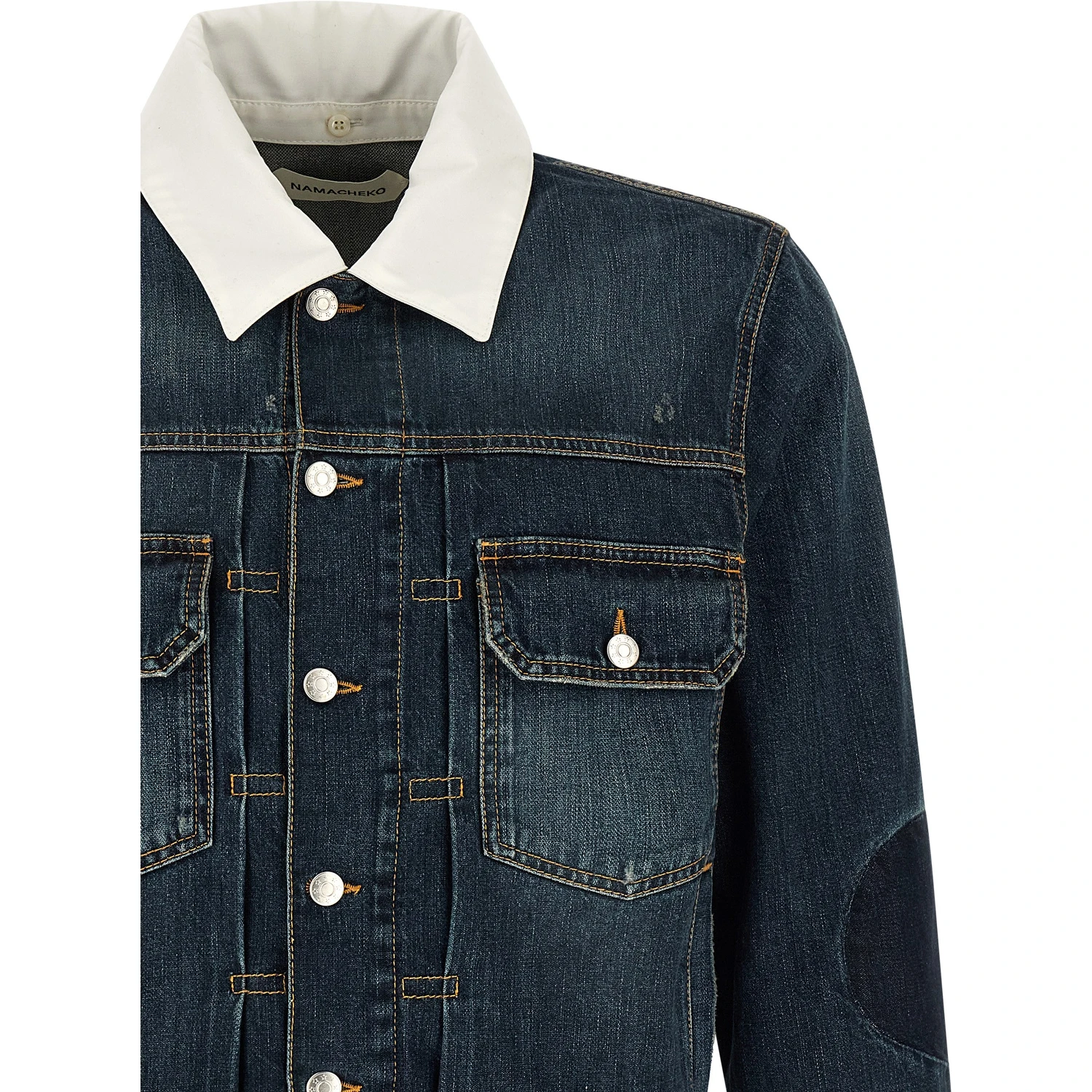 Blue Cotton Denim Jacket