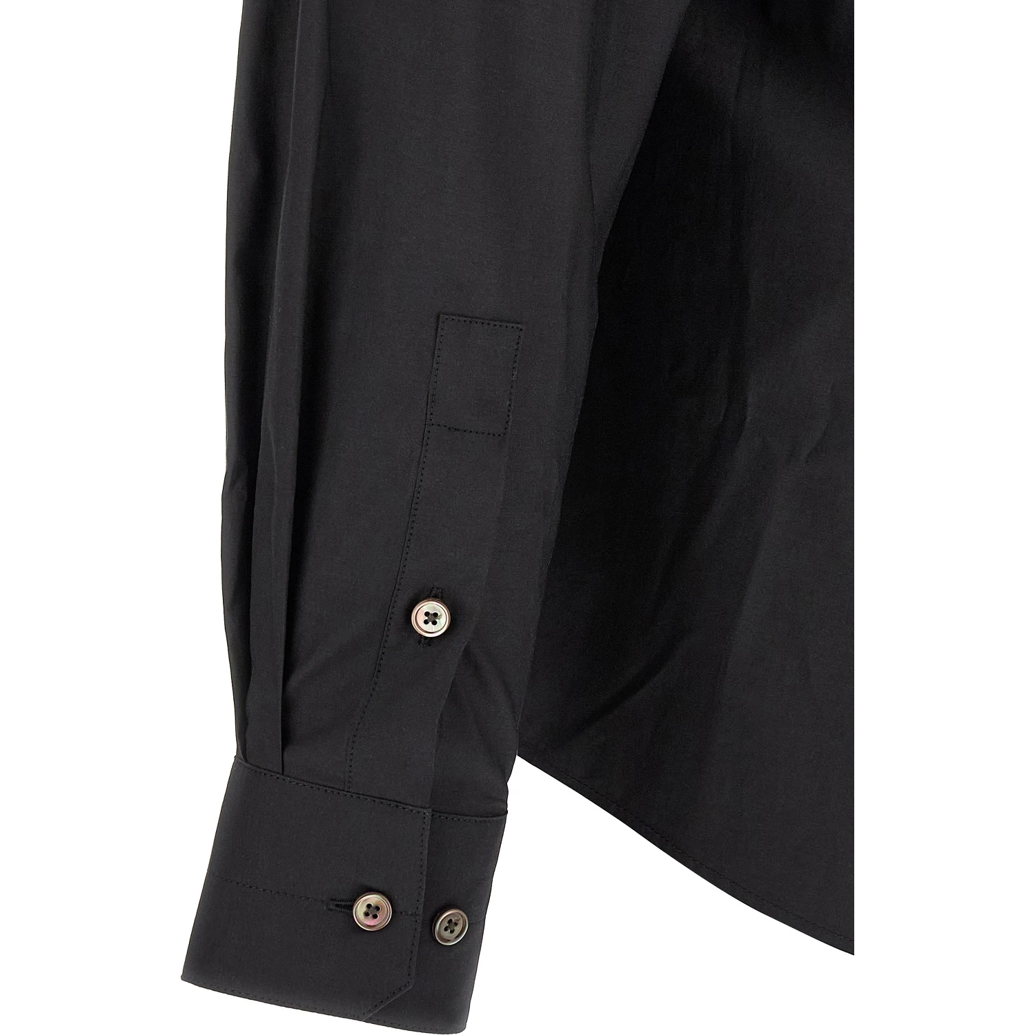 Black Cotton Blouse