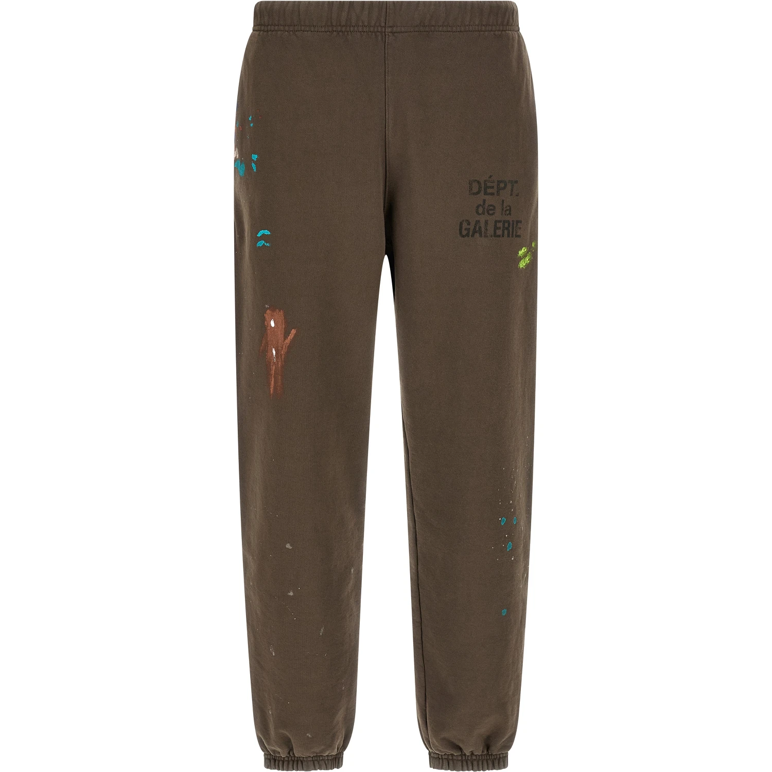 Brown Cotton Joggers (Workout Pants)