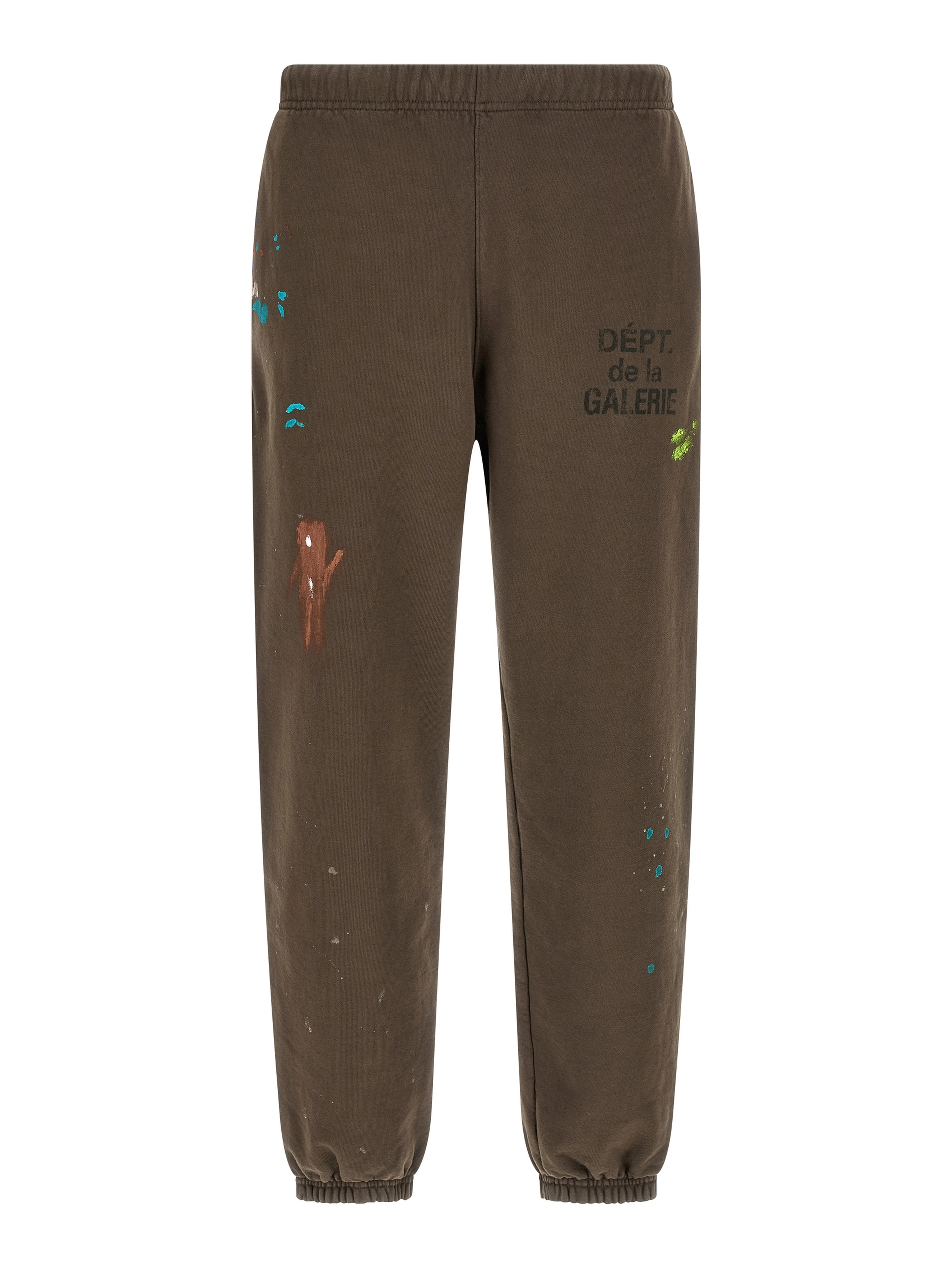 Brown Cotton Joggers (Workout Pants)