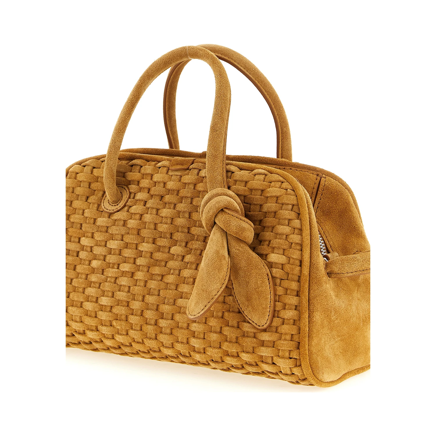 Beige Calfskin Handbag