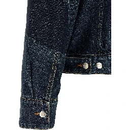 Blue Cotton Denim Jacket