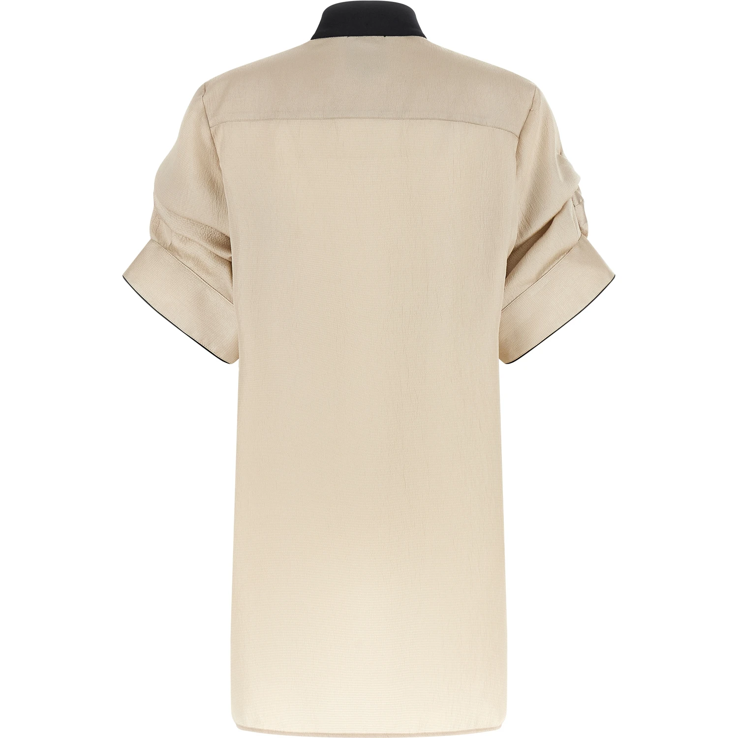Beige Polyester Blouse