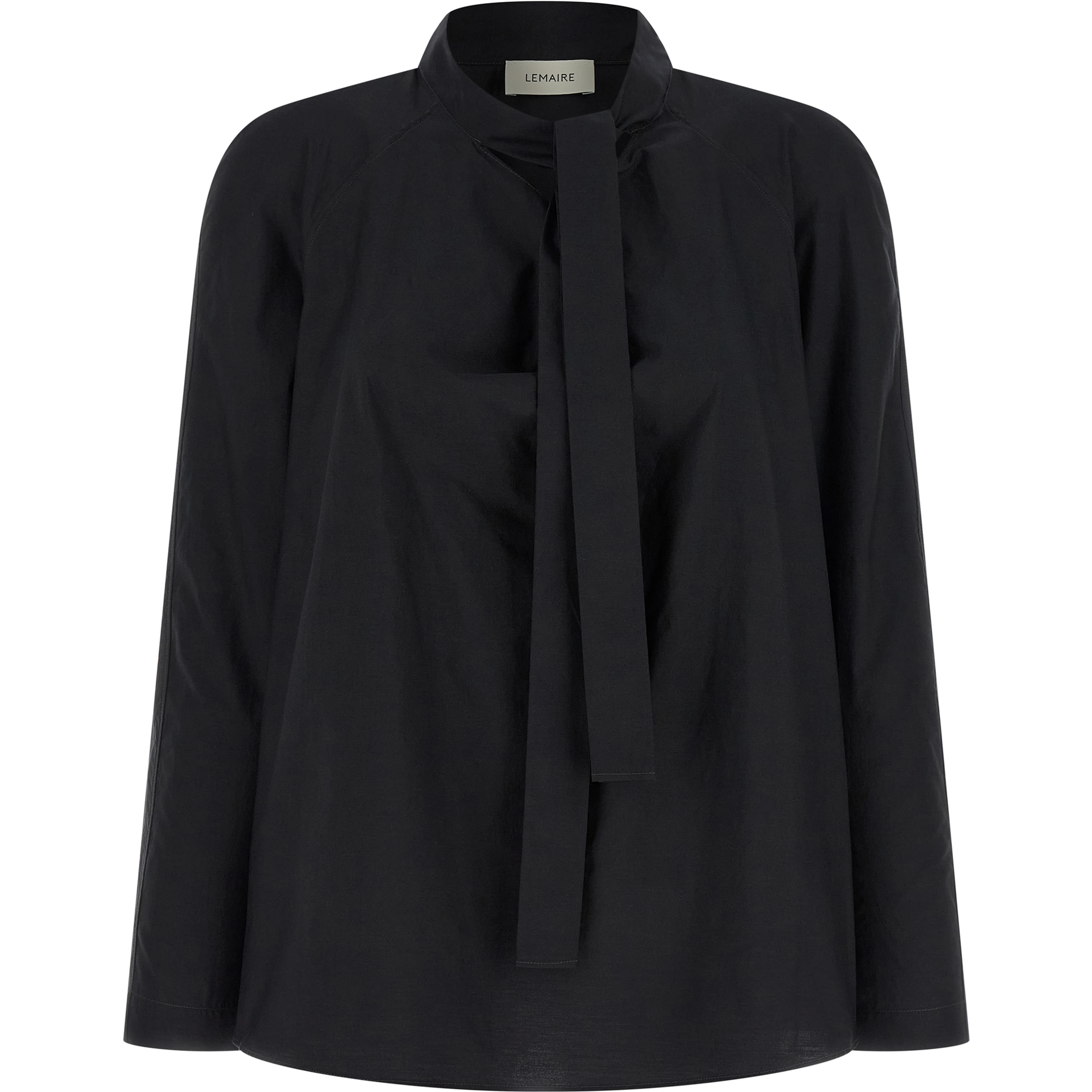 Black Cotton Blouse
