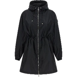 Black Polyamide Parka