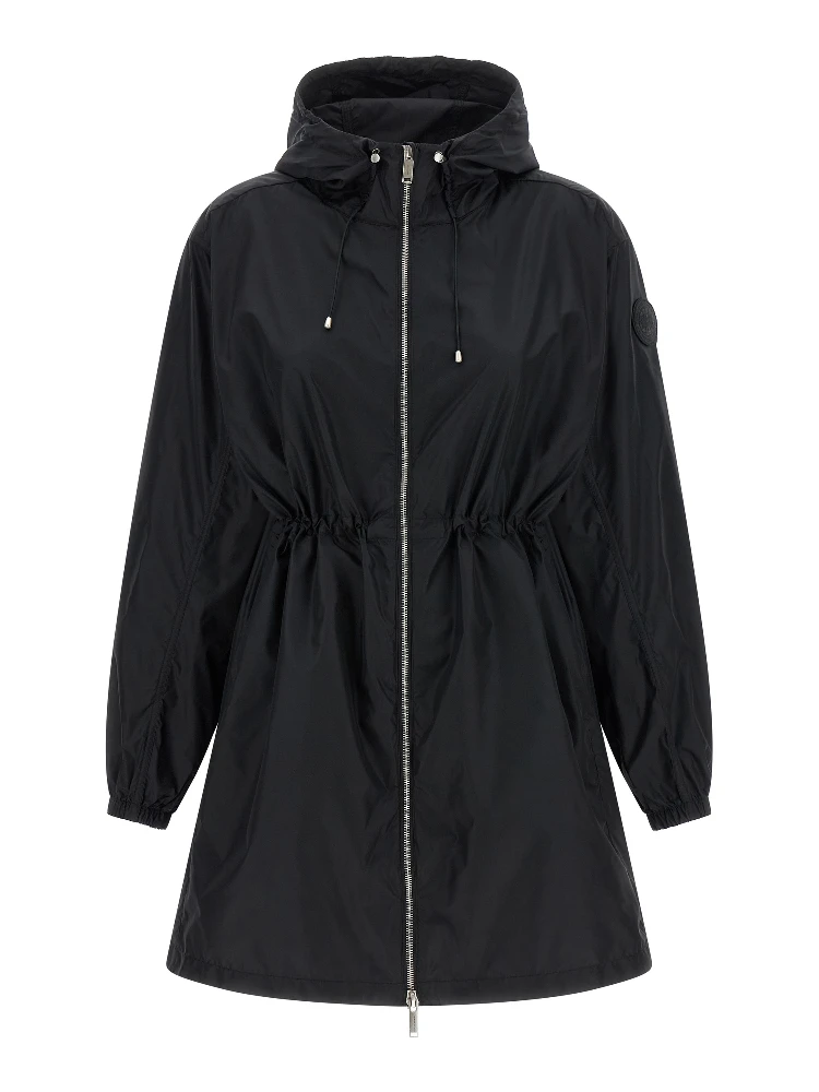 Black Polyamide Parka