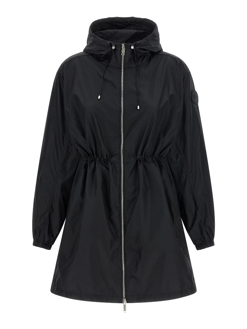 Black Polyamide Parka