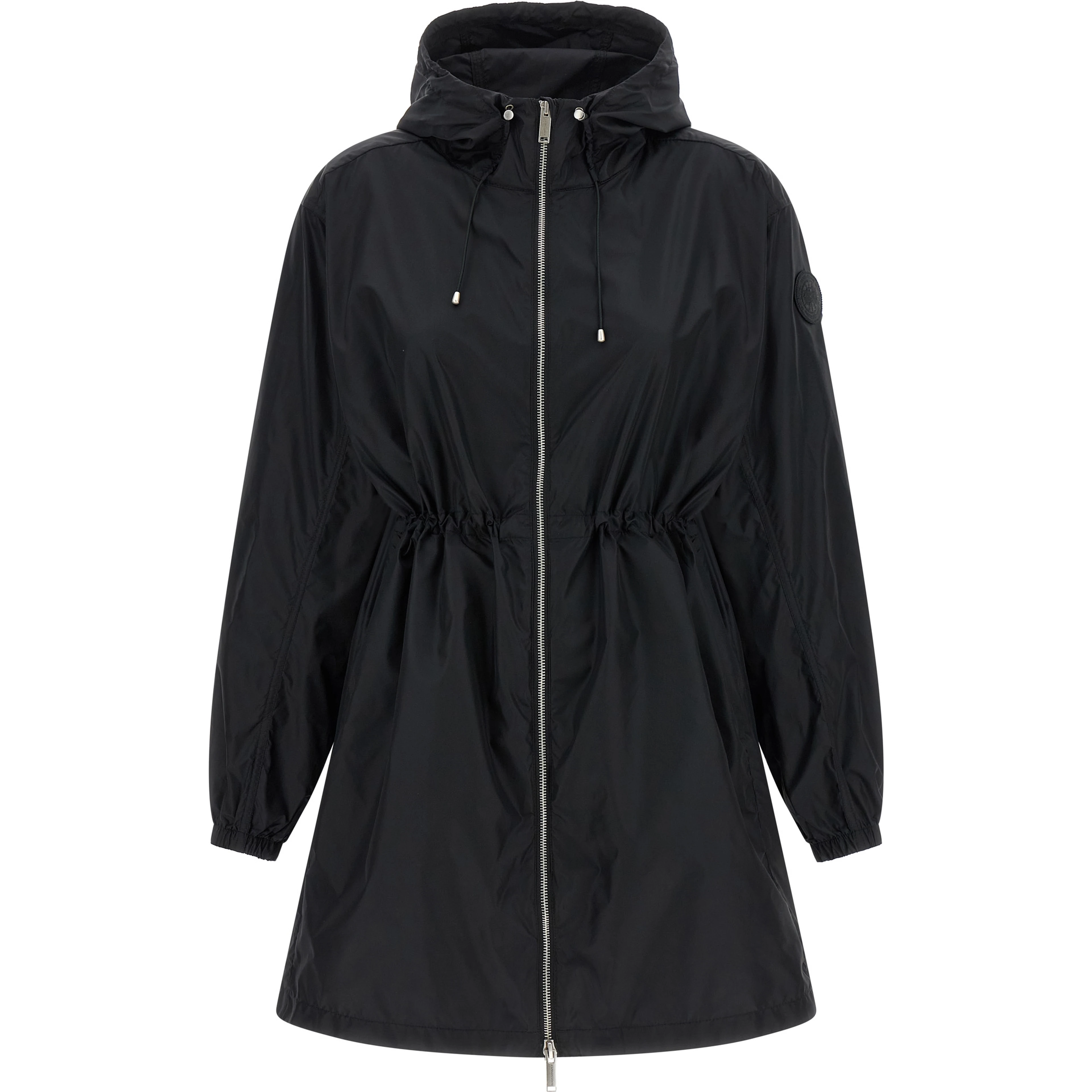 Black Polyamide Parka