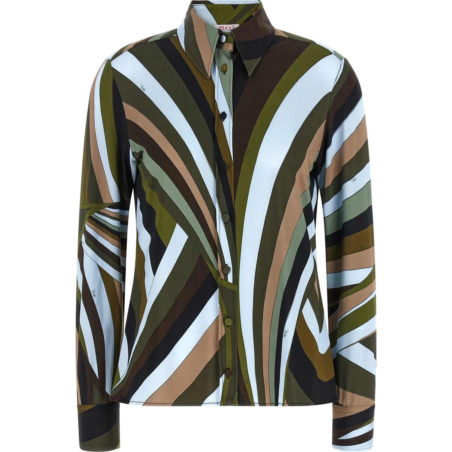 Multicolor Viscose Blouse