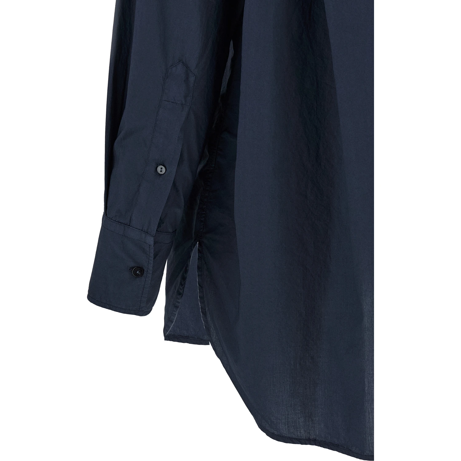 Blue Cotton Blouse