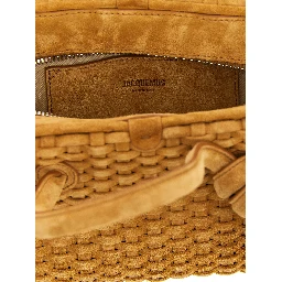 Beige Calfskin Handbag