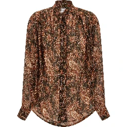 Multicolor Viscose Blouse