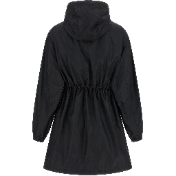 Black Polyamide Parka
