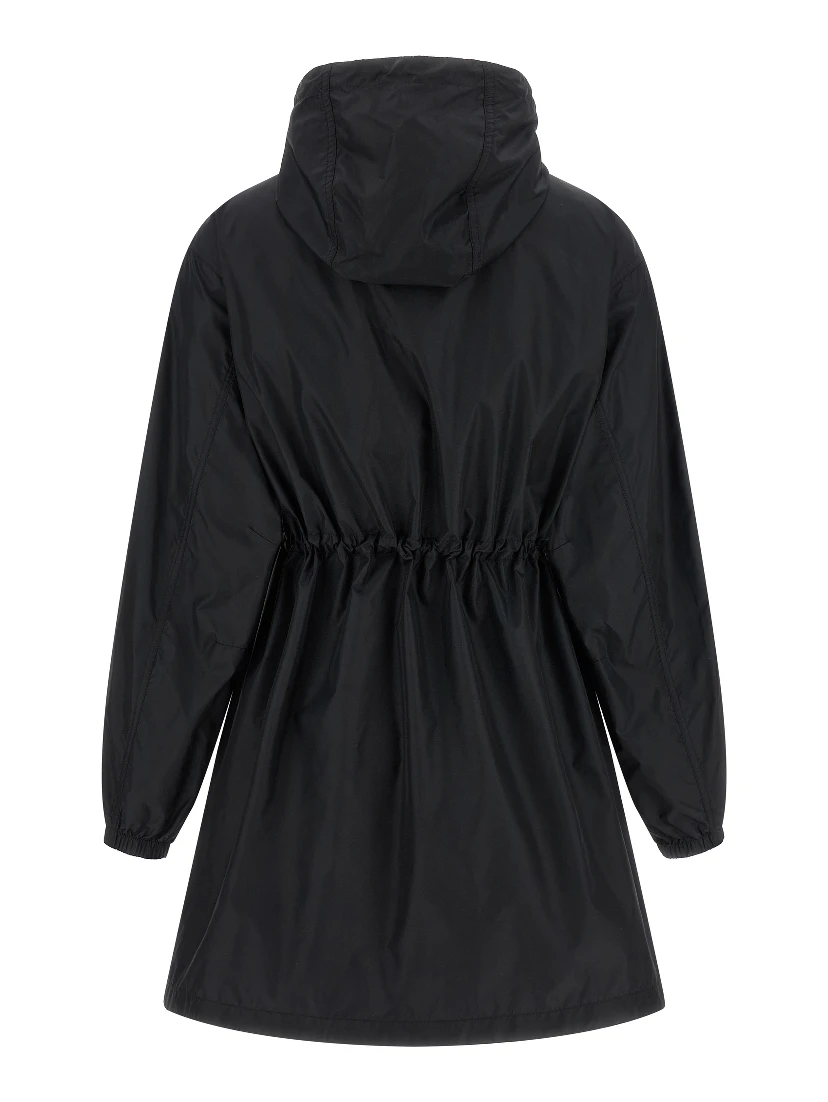 Black Polyamide Parka