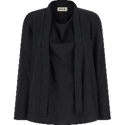 Black Cotton Blouse