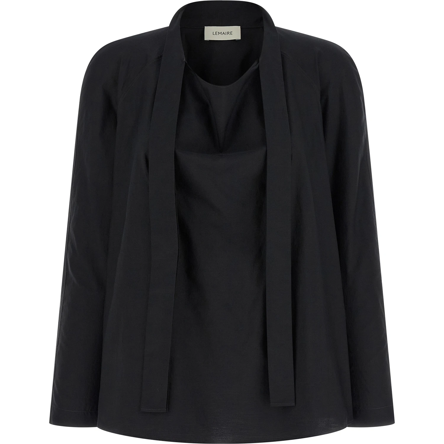 Black Cotton Blouse