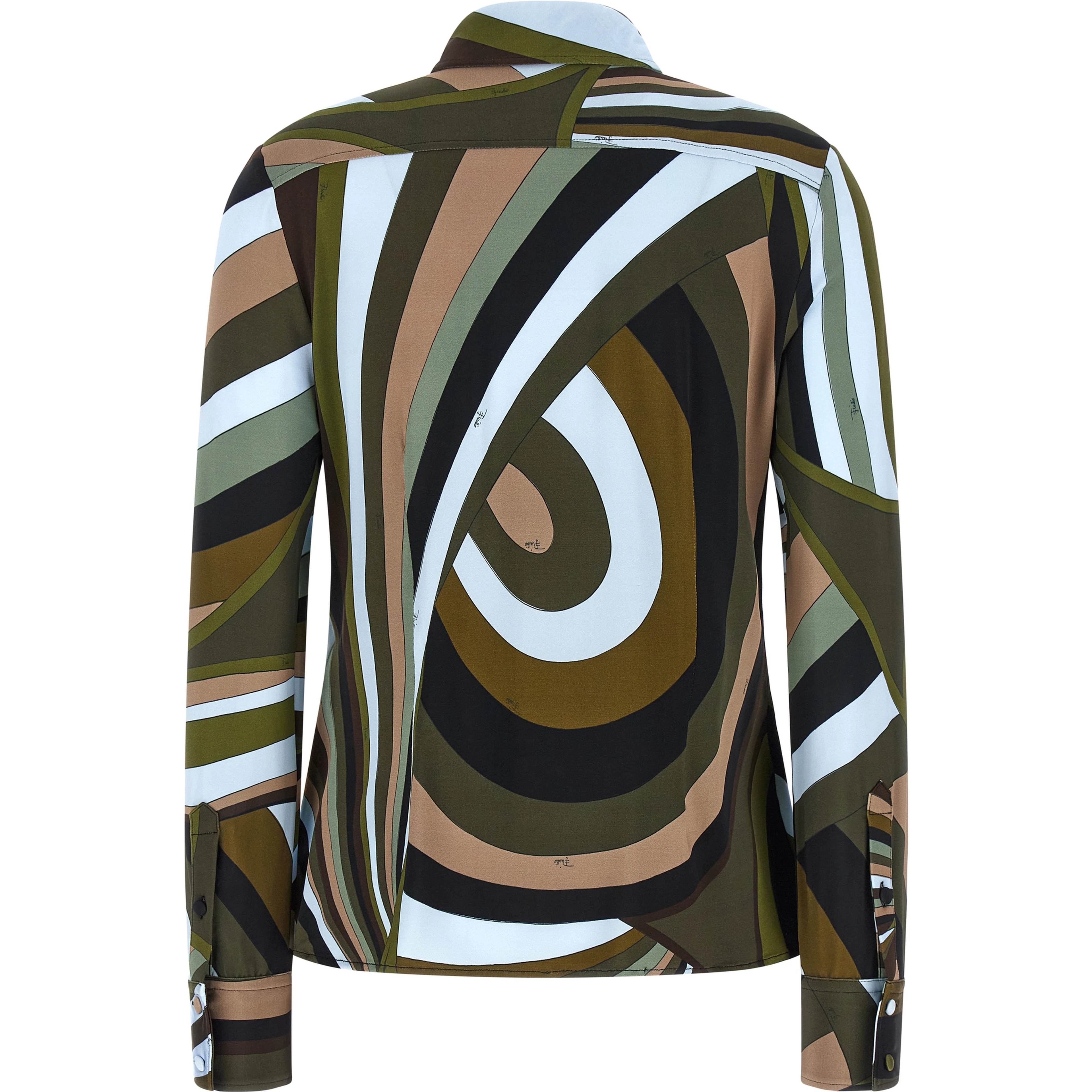 Multicolor Viscose Blouse