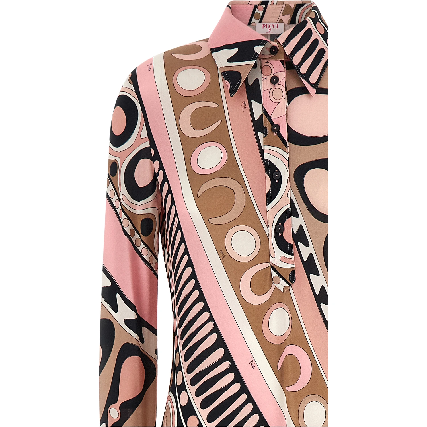 Multicolor Viscose Long Dress