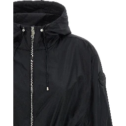 Black Polyamide Parka