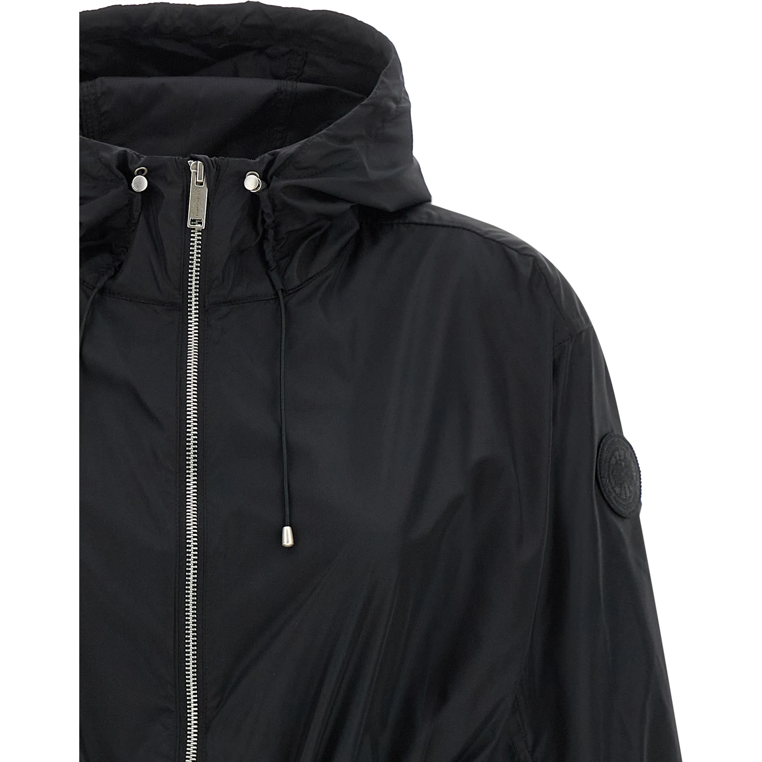 Black Polyamide Parka
