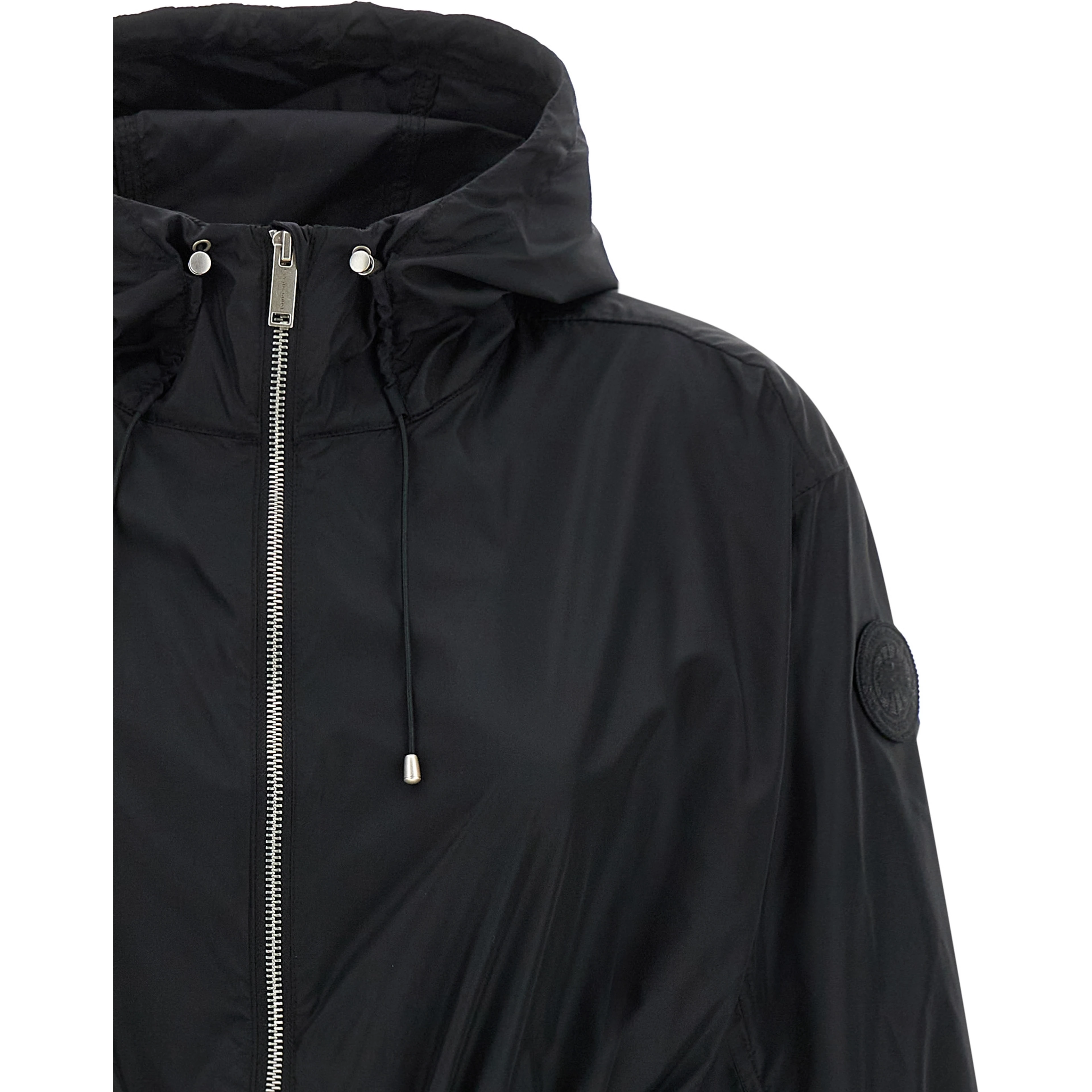 Black Polyamide Parka